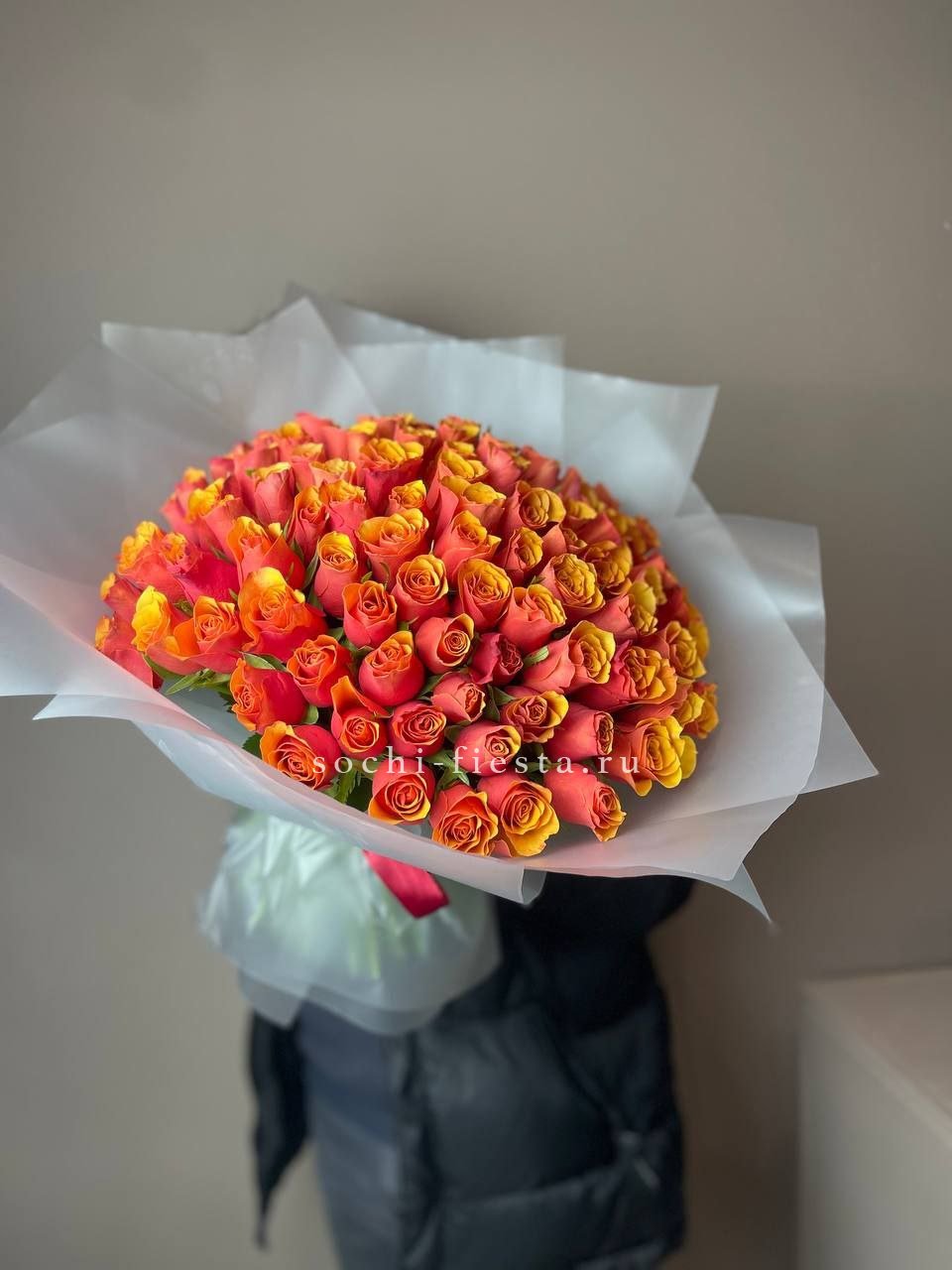 Красные букеты