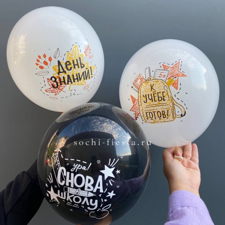 Воздушный шар к 1 сентября в Якутске