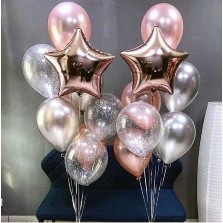 Фонтаны шаров "Дубль старт" в Якутске