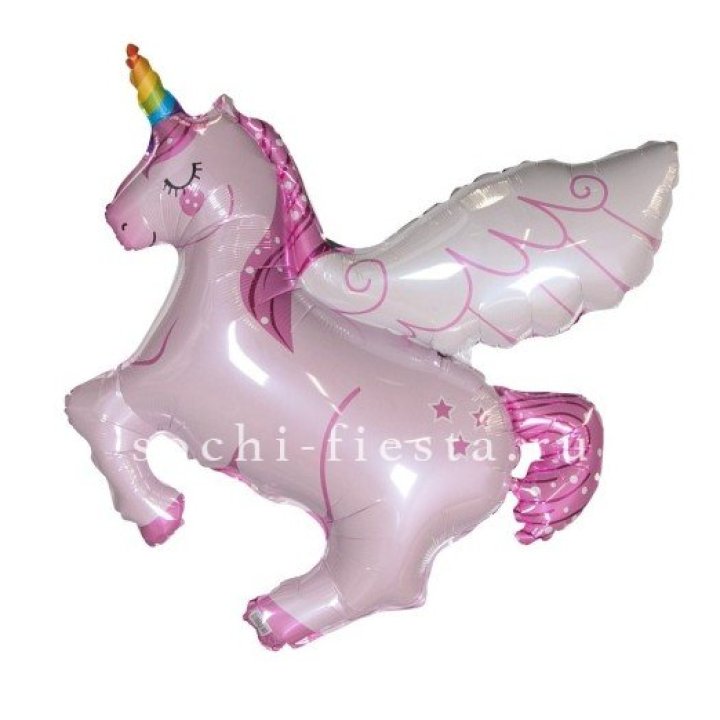 Фольгированный шар "Единорог" в Якутске