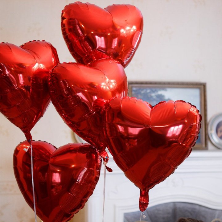 Фольгированный шар "Сердце" в Якутске