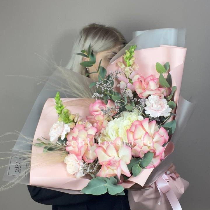  Букет  "Закат для неё" в Якутске