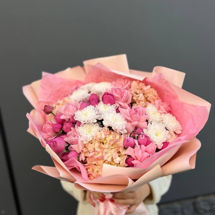 Букет "Нежное послание" в Якутске