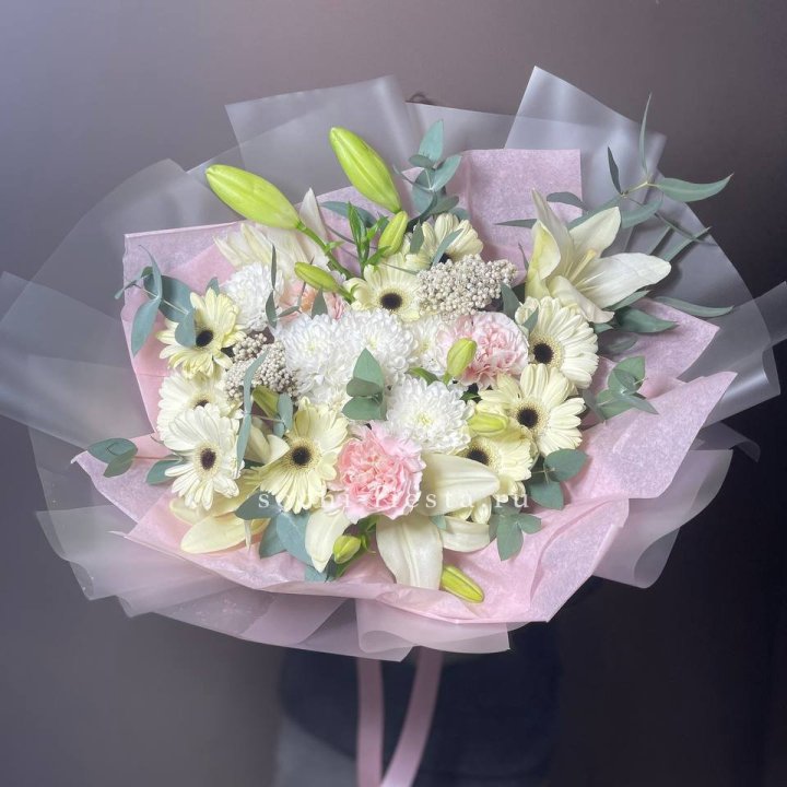 Букет "Нежная савана" в Якутске