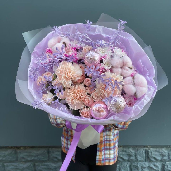 Букет "Лавандовая сказка" в Якутске