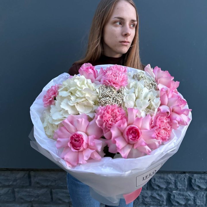 Букет "Нежное сияние" в Якутске