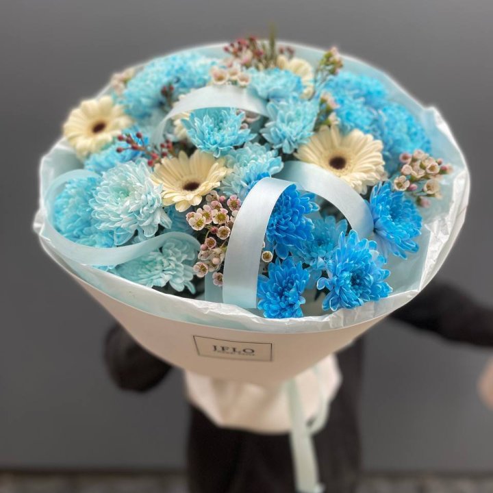 Букет "Голубые дали" в Якутске