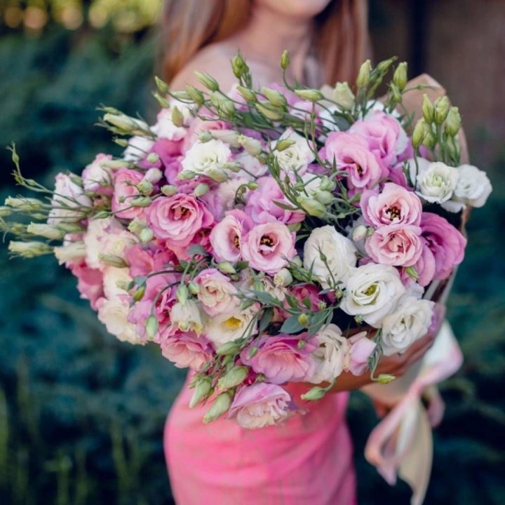 Букет эустом №1  в Якутске