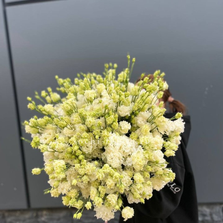 51 белая эустома в Якутске