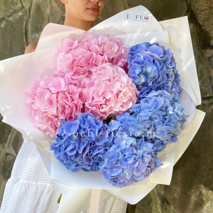 Букет гортензий №1 в Якутске