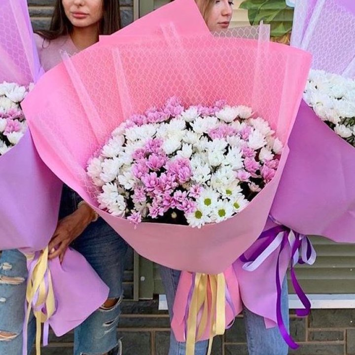 Букет хризантем №3 в Якутске