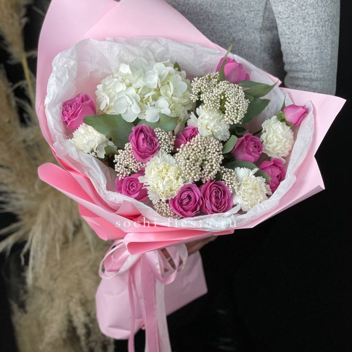 Букет с мисти бабблс №1 в Якутске