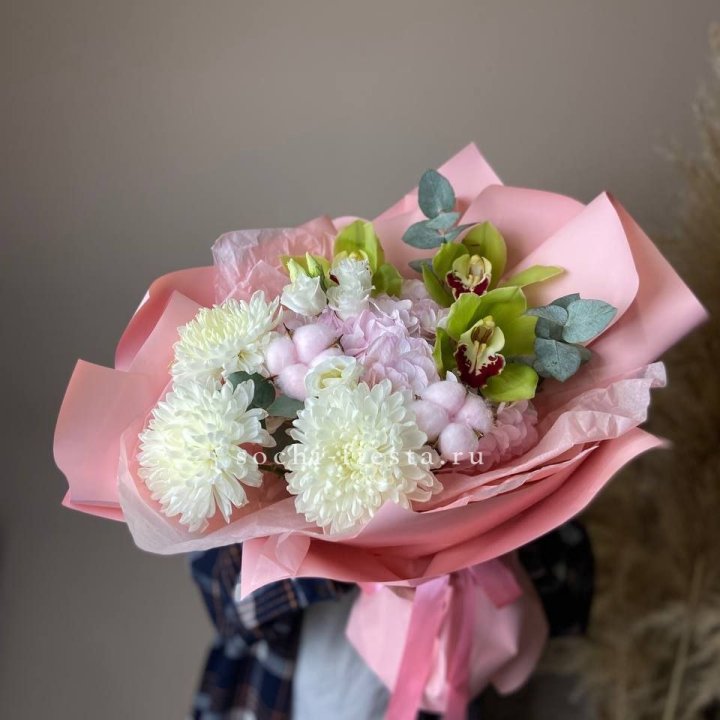  Букет с орхидеями "Вита" в Якутске