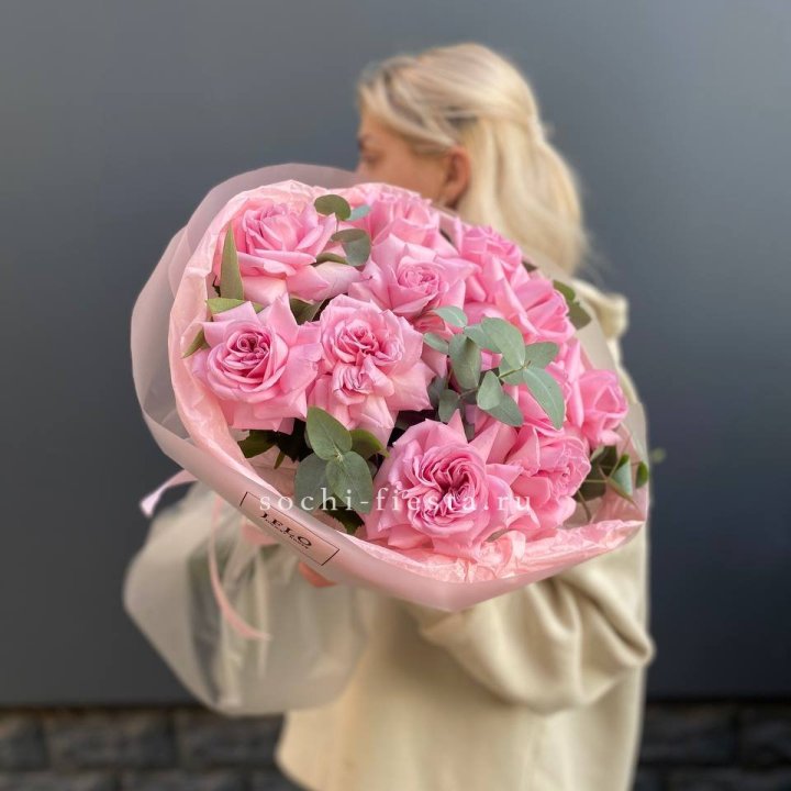 Букет роз "Минифу-2" в Якутске