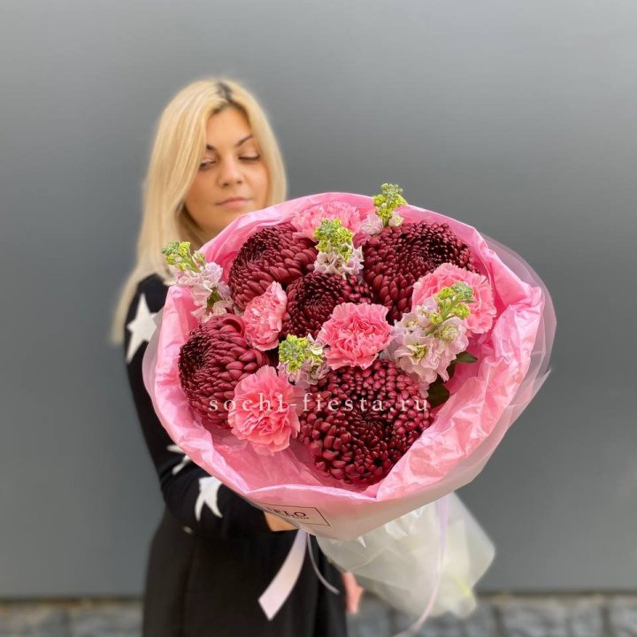 Букет "Сияющая любовь" в Якутске