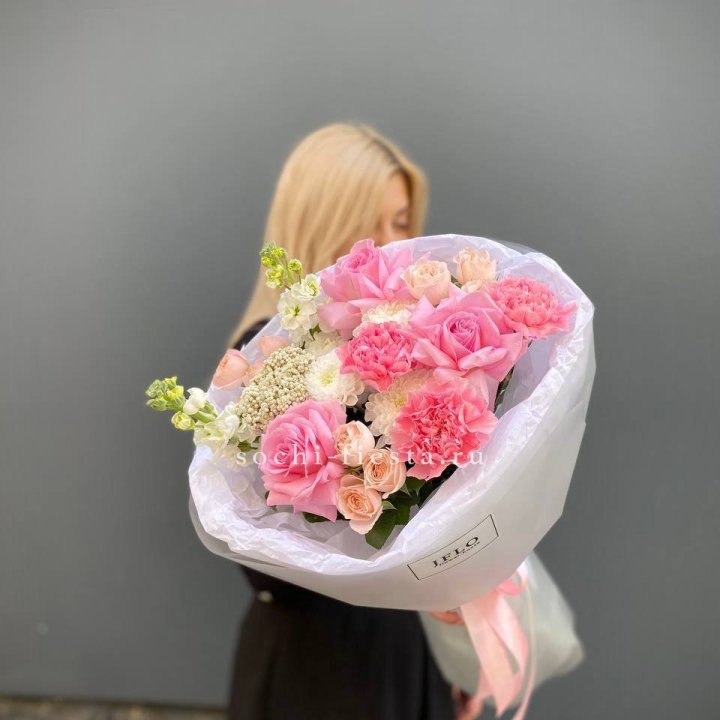 Букет "Нежный поцелуй" в Якутске