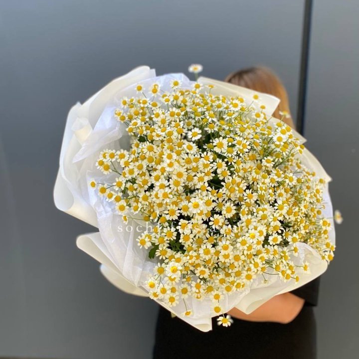 Букет ромашек "Фемели" в Якутске