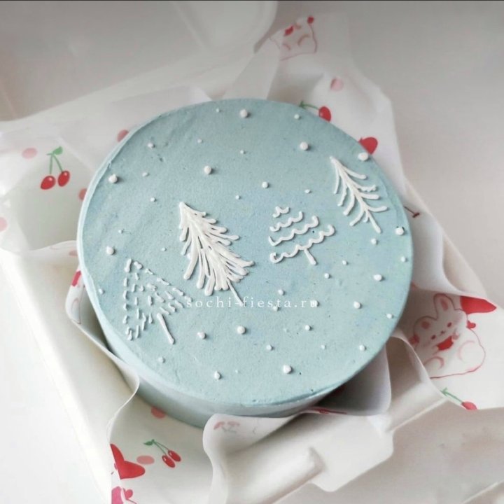 Бенто-торт "Елки" в Якутске