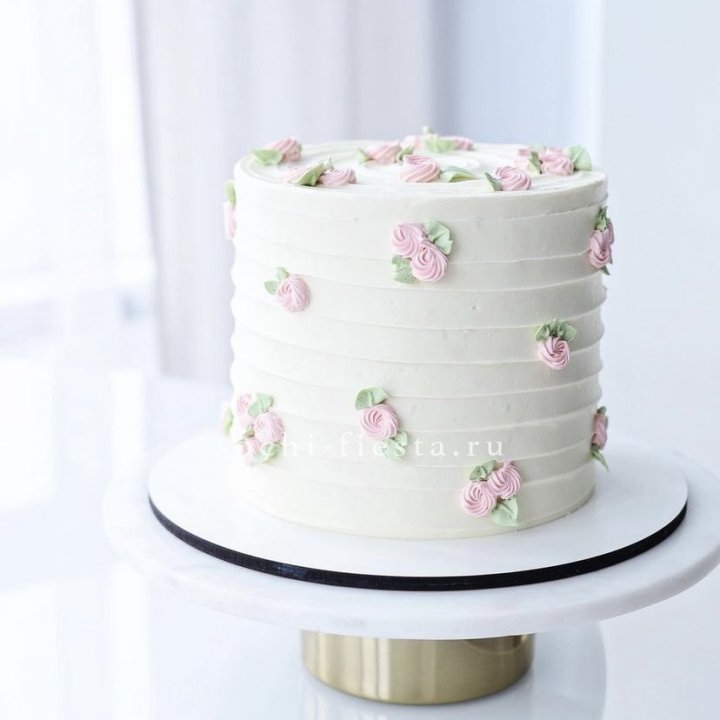 Торт "Розы в снегу" в Якутске