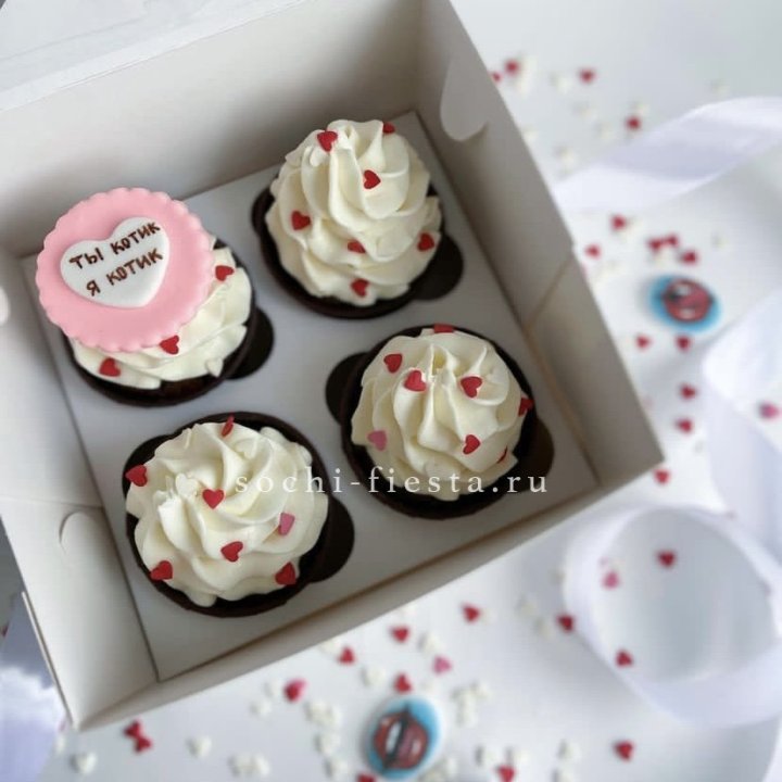 Набор капкейков "Для тебя" в Якутске