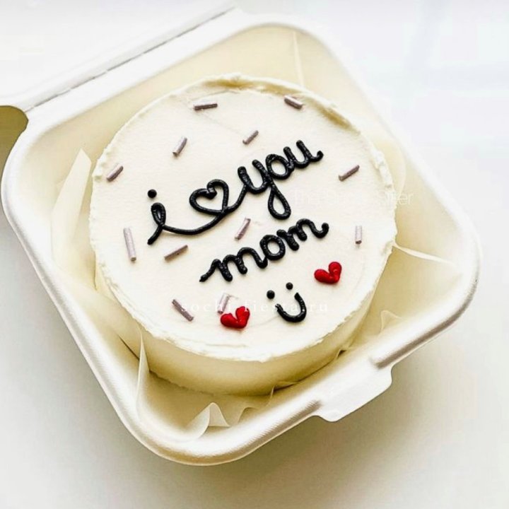 Бенто-торт "Мамочка, я люблю тебя!" в Якутске