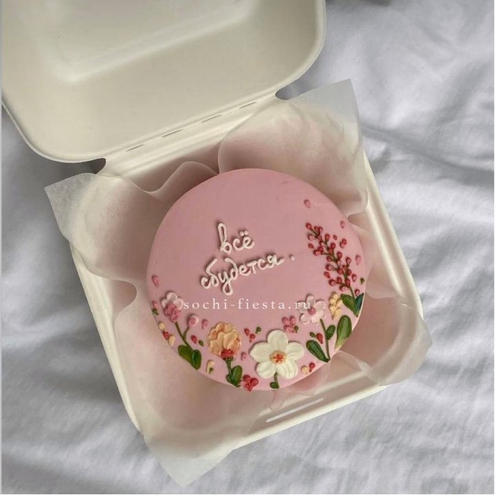 Бенто-торт "Все сбудется"  в Якутске