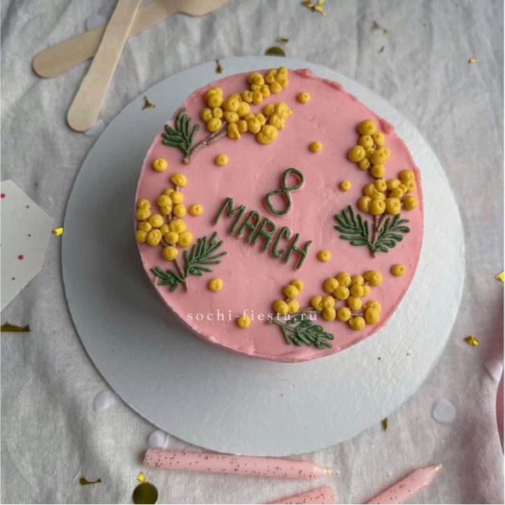 Бенто-торт "8 марта"  в Якутске