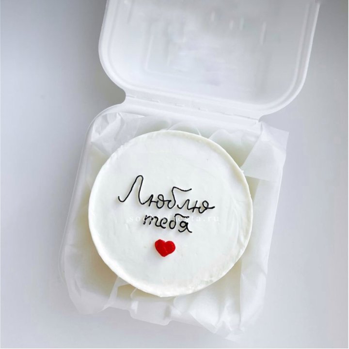 Бенто-торт "Люблю Тебя"  в Якутске