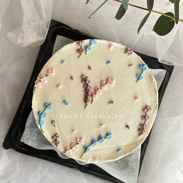 Бенто-торт "Лаванда" в Якутске