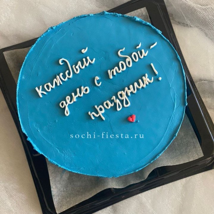 Бенто-торт "Каждый день с тобой праздник"  в Якутске
