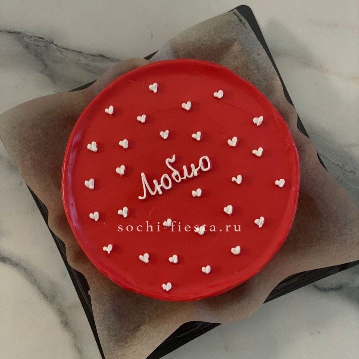 Бенто-торт "Люблю" в Якутске