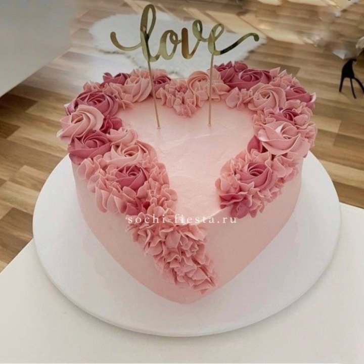 Торт "Сердце" 10 в Якутске