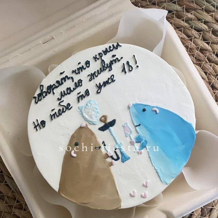 Бенто-торт "Крысы"  в Якутске