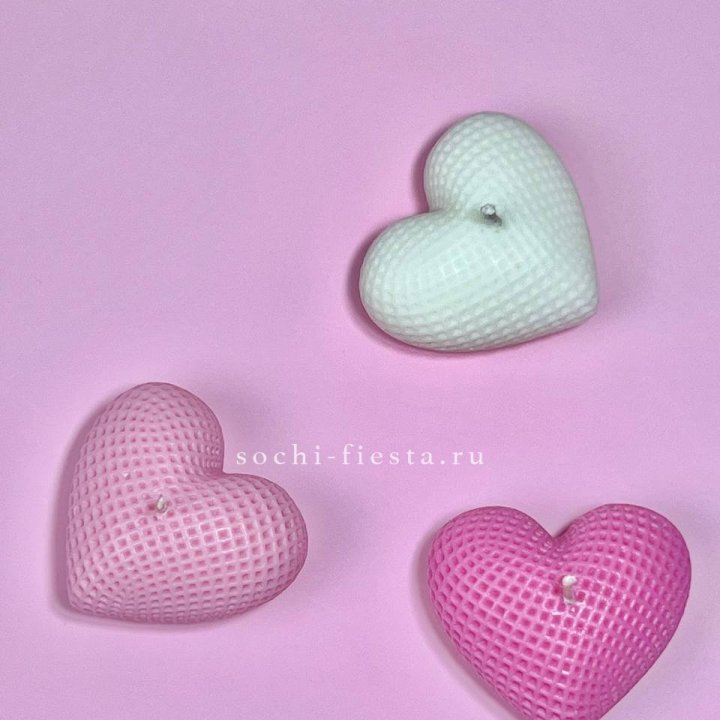 Набор свеч сердец в Якутске