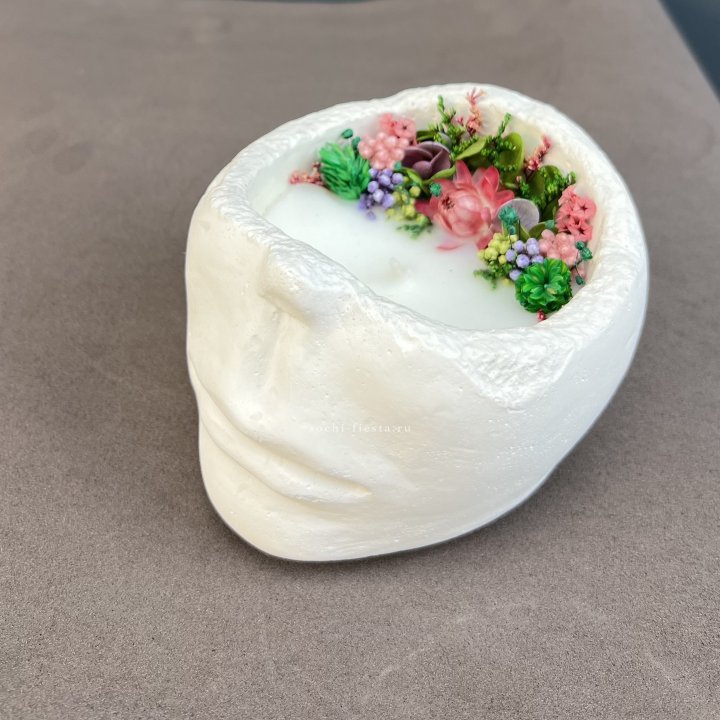 Свеча ароматическая в гипсе  в Якутске