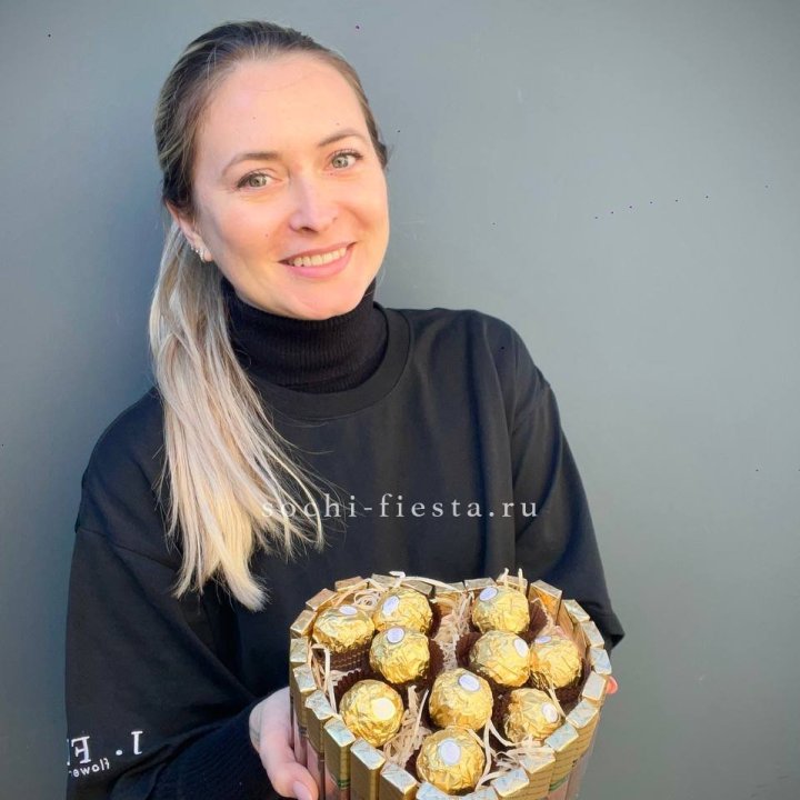 Шоколадный набор Сердце в Якутске