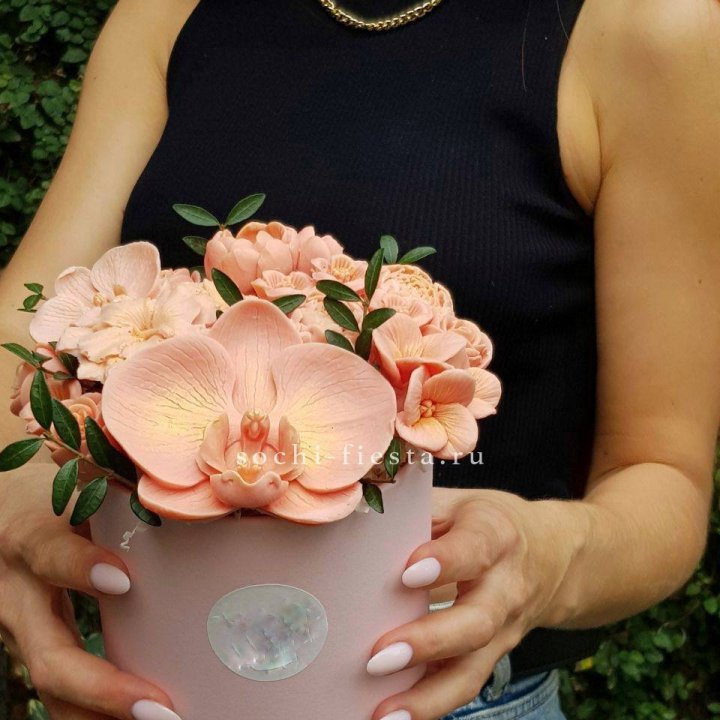 Шоколадный букет Орхидей в Якутске