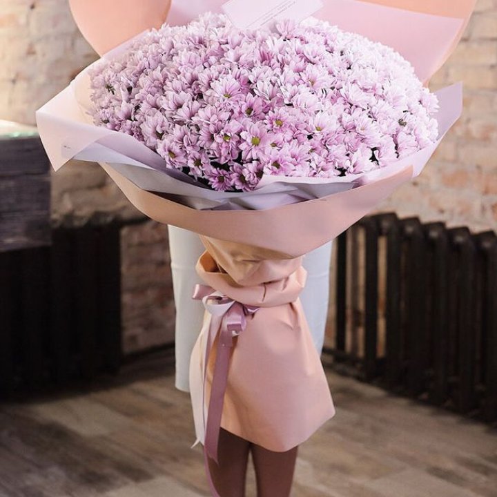 Облако хризантем №1 в Якутске