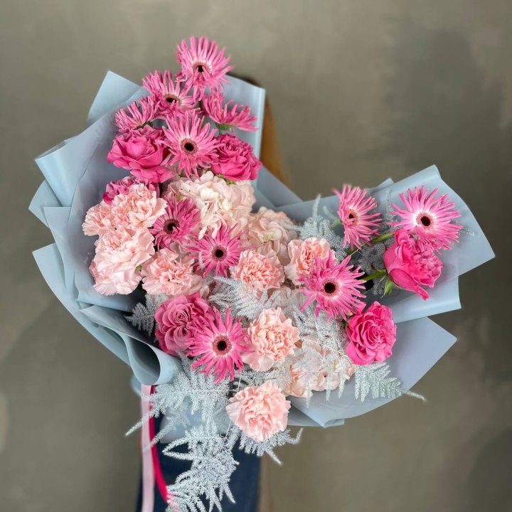 Дизайнерский букет "Свит хаер" в Якутске