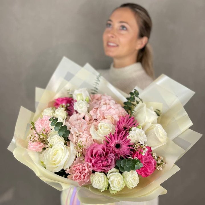 Дизайнерский букет "Мелоди" в Якутске