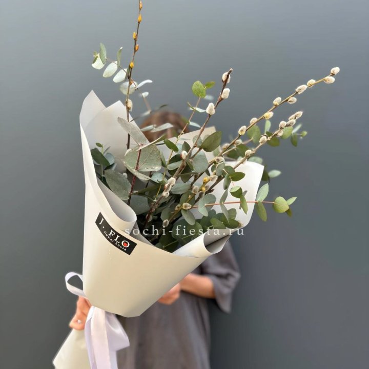 Букет Вербы и Эвкалипта в Якутске