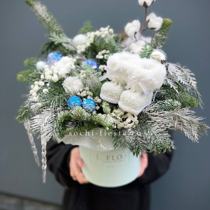 Новогодний бокс "Ботс блю" в Якутске