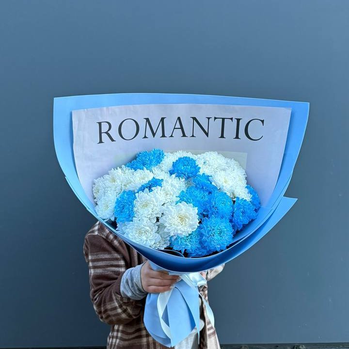 Дуо хризантем в Якутске