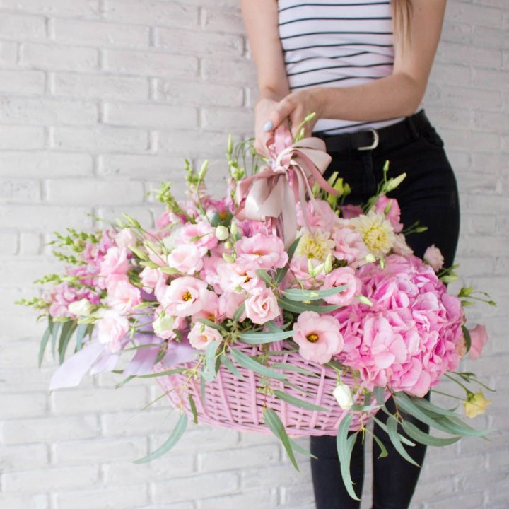 Авторская корзина №6 в Якутске