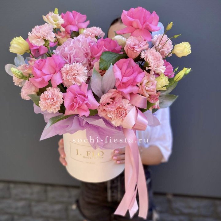 Цветочный бокс "Сальма" в Якутске