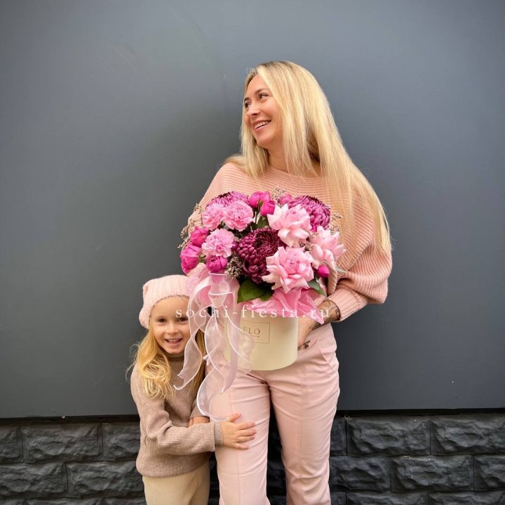 Цветочный бокс "Альба" в Якутске