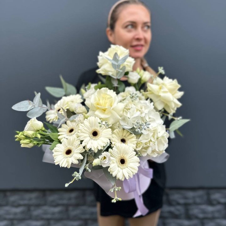 Цветочный бокс "Лавандовый сон" в Якутске