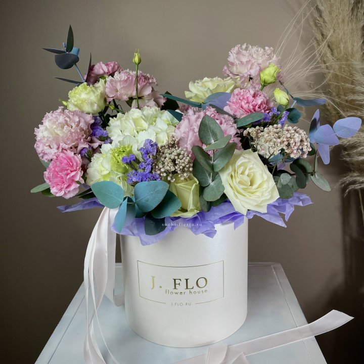 Цветочная коробка "Ода" в Якутске