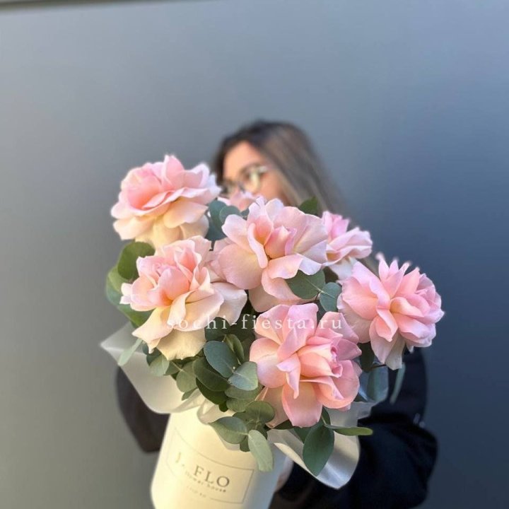 Французские роз в боксе в Якутске