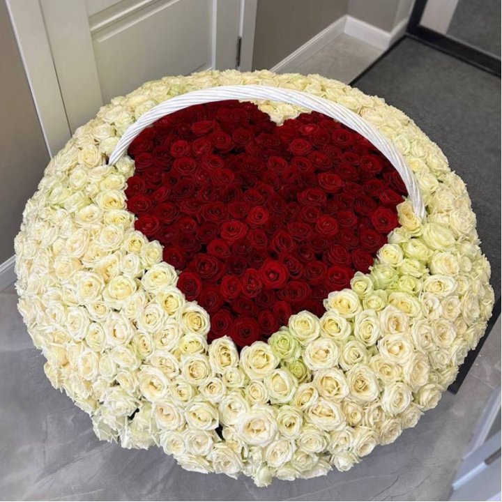 501 роза сердце в Якутске